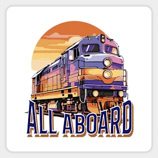 Choo Choo I'm Vintage Too! Magnet